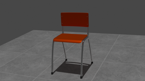 school plastic chair preview image